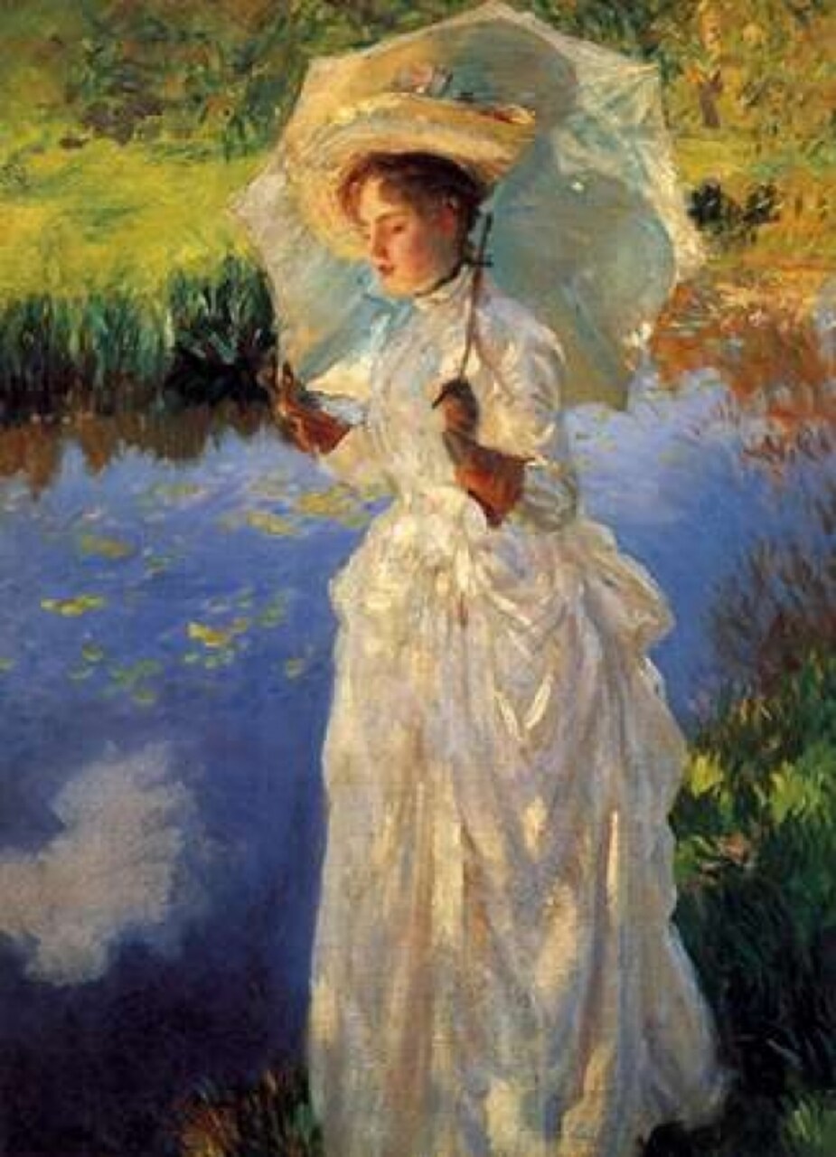 Morning walk Poster Print by John Singer Sargent - Item # VARPDX3AA3069